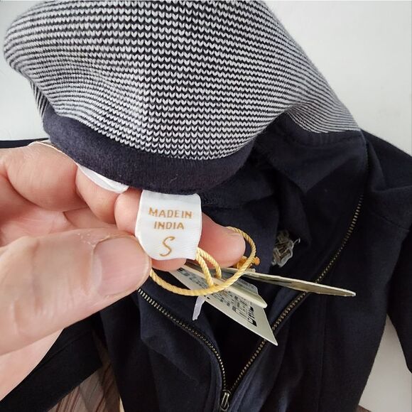 VESI full zip sweatshirt jacket Notre Dame logo new with tags womens size small - Picture 4 of 10